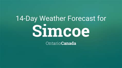 weather alliston simcoe ontario